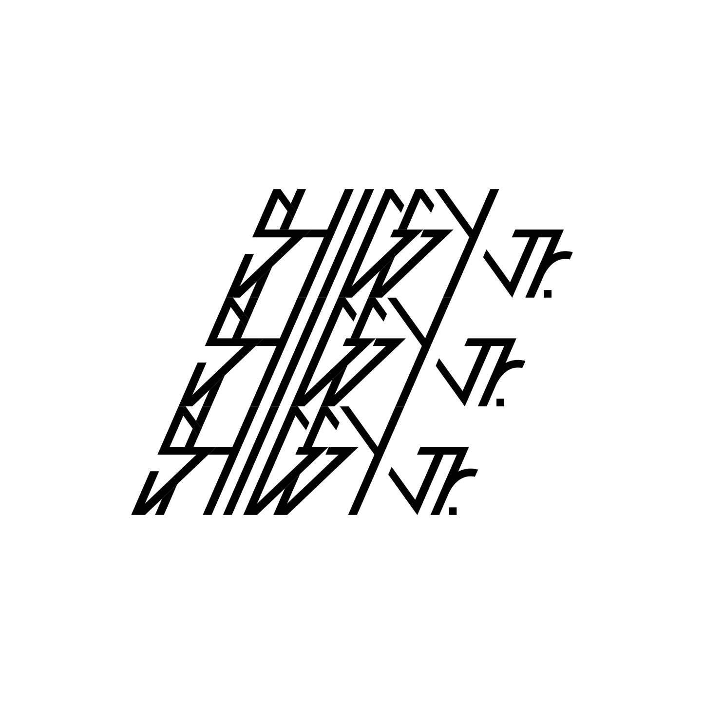 LOGO T-shirts(Black)